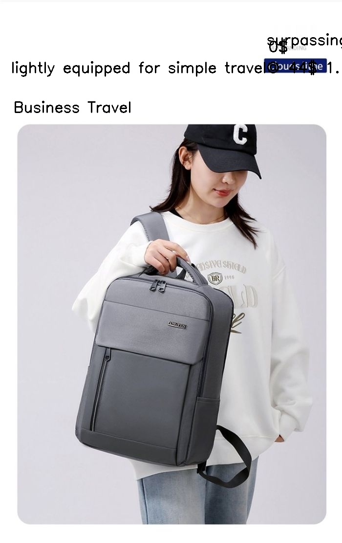 Wholesale Suppliers Backpack Bz3685 # Bicolor Computer Backpack Backpack Schoolbagsurpassing|lightly equipped for simple travel|0$|@ 44$ 1.|Business Travel|