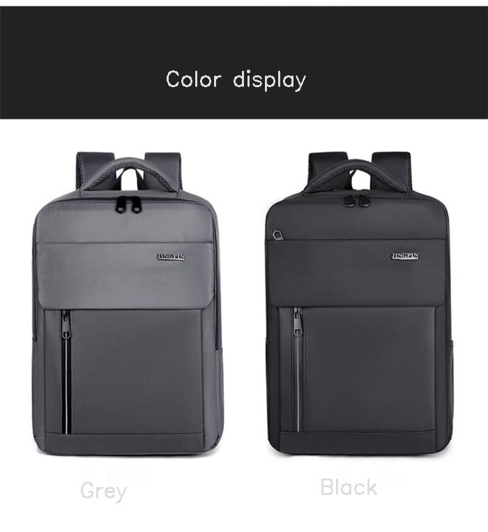 Wholesale Suppliers Backpack Bz3685 # Bicolor Computer Backpack Backpack SchoolbagColor display|Grey|Black|